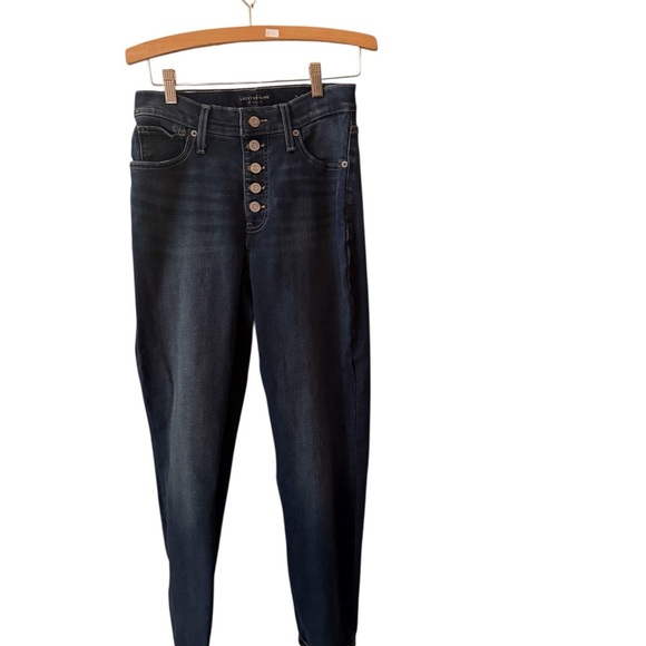 Lucky Brand High Rise Dark Indigo Jeans - Picture 1 of 6